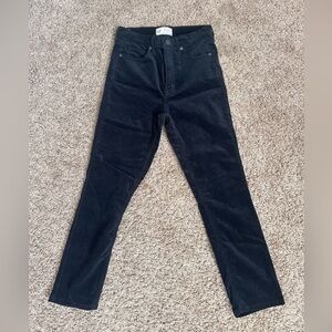 Gap Vintage Slim High Rise Velvet Pants